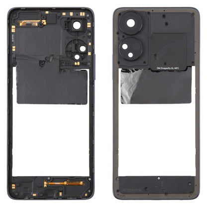 TCL 50 5G T613P/T613K Original Black Middle Frame Bezel Plate Replacement - Compatible & Checked Quality