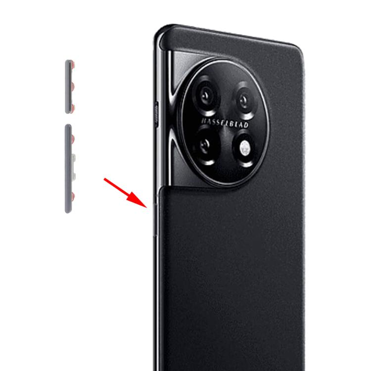 OnePlus 11 Replacement Power & Volume Control Button (Black) - Perfect Fit, Professional Installation Recommended