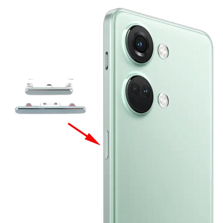 OnePlus Ace 2V PHK110 Replacement Power & Volume Control Buttons (Green) - Quality Checked, Perfect Fit