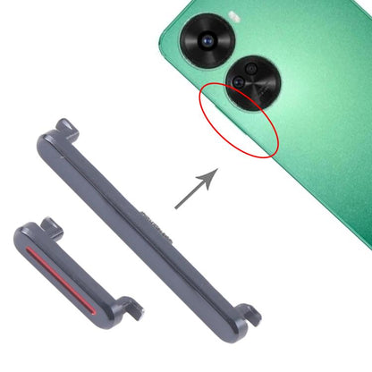 Original Power & Volume Control Button Replacement for Huawei nova 12 (10 Pairs, Black)