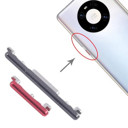 Original Power & Volume Control Button Replacement for Huawei Mate 40 (10 Pairs, Black)