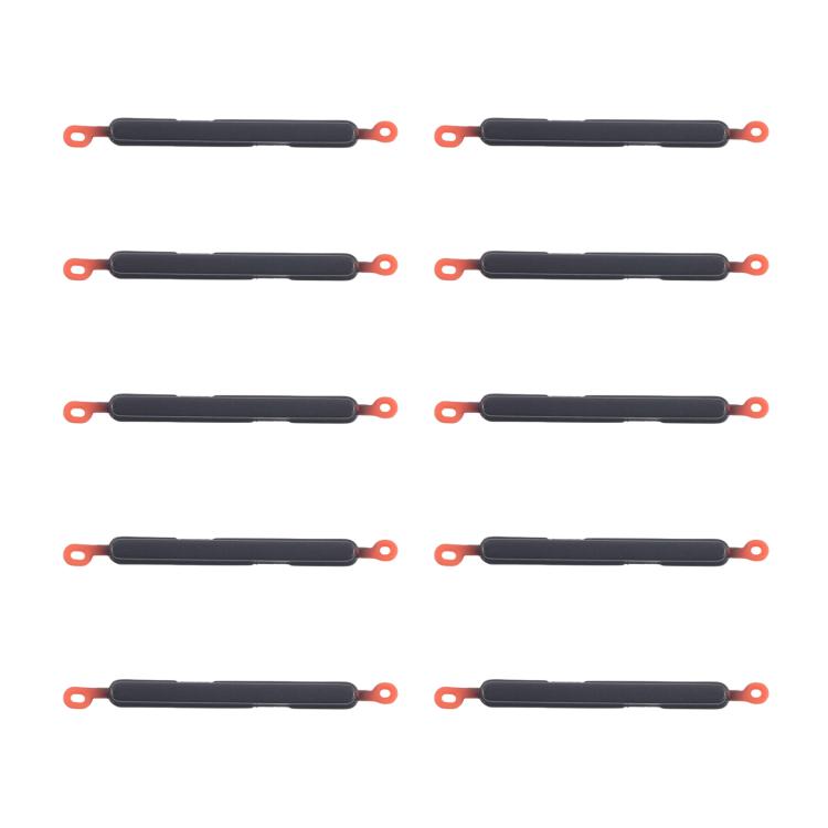 Original Volume Control Button Replacement for Huawei Enjoy 60 - 10 Pack (Black)