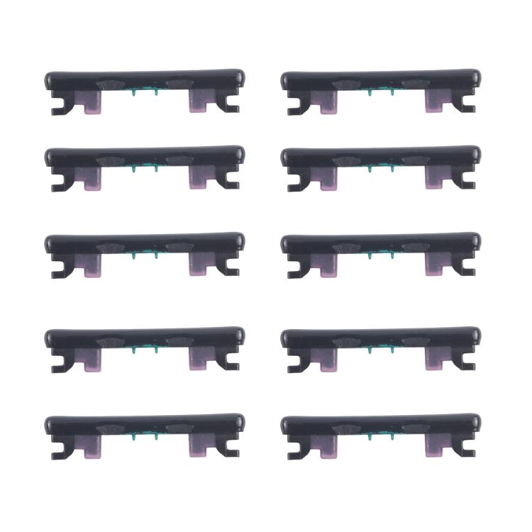 Original Volume Control Button Replacement for Huawei Enjoy 20 Plus (Black) - 10pcs Set