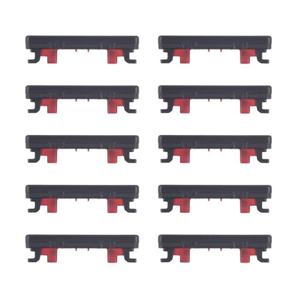 Original Volume Control Button Replacement for Huawei Enjoy 20 Pro - 10pcs (Black)