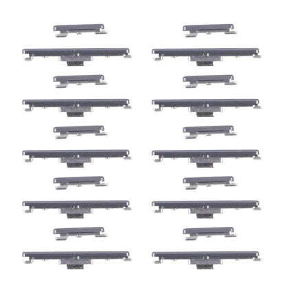 Original Power and Volume Control Button Replacement for Huawei Mate 50 Pro (10 Pairs, Black)