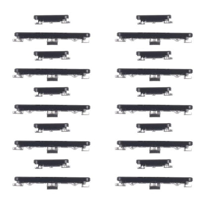 Original Power and Volume Control Button Replacement for Huawei Mate 60 Pro (Black) - 10 Pairs