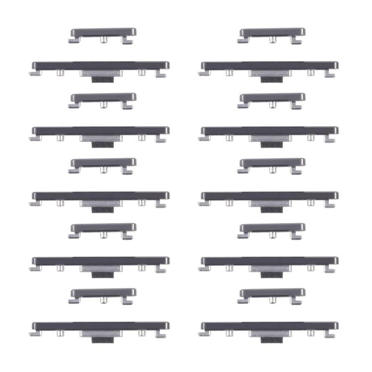 Original Power & Volume Control Button Replacement for Huawei P60 (10 Pairs, Black) - Quality Checked