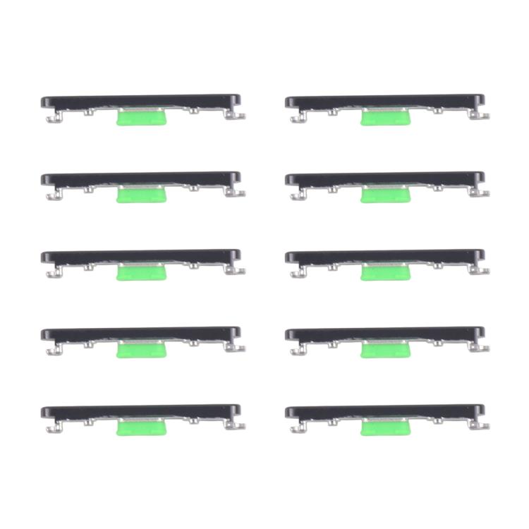 Original Volume Control Button Replacement for Huawei Pura 80 Pro (Black) - 10pcs Pack
