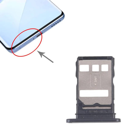 Original SIM Card Tray Set for Huawei nova 9 - 10pcs Black Replacement Tray, Fully Compatible & Checked