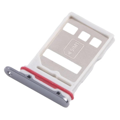 Original SIM & NM Card Tray Set for Huawei Mate 50 Pro - 10pcs (Black) - Compatible Replacement
