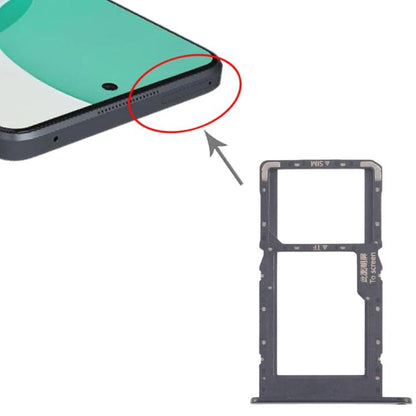 Original Black SIM & Micro SD Card Trays for Huawei Enjoy 60 - 10pcs Replacement Set