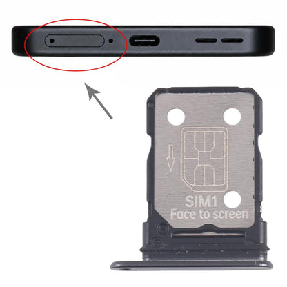 OnePlus Ace 5 Pro Black SIM Card Tray Replacement - Compatible, Professionally Checked, Fits Perfectly