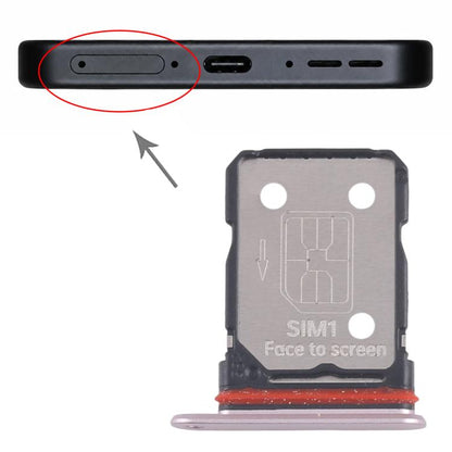 OnePlus 13T Pink SIM Card Tray Replacement - Compatible & Checked for Quality