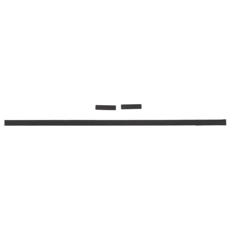 Lenovo ThinkPad E480/E490/R480/E485 Bottom Case Rubber Feet Set with Adhesive Backing (Black) - 3 Pieces