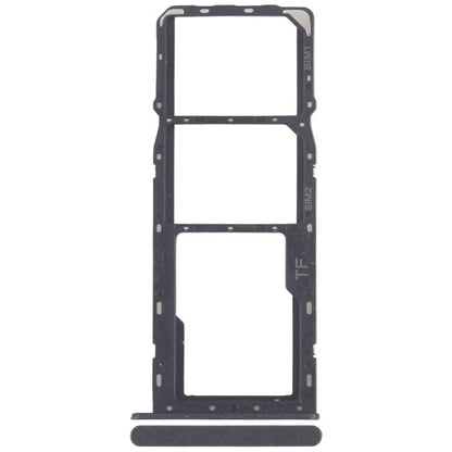 ZTE Blade A55 Z2450 SIM Card Tray + Micro SD Card Tray Replacement (Black) - Fully Compatible, Quality Checked