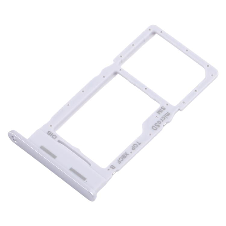 Original SIM & Micro SD Card Tray for Samsung Galaxy Tab A11+ SM-X236/X230 (Silver) - Quality Replacement Part