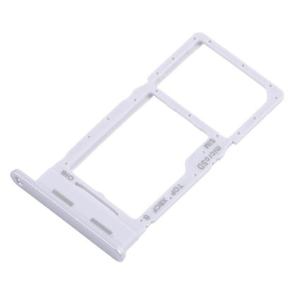 Original SIM & Micro SD Card Tray for Samsung Galaxy Tab A11+ SM-X236/X230 (Silver) - Quality Replacement Part