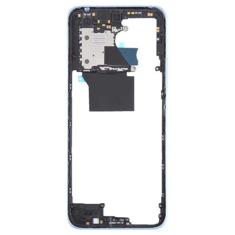 Xiaomi Redmi 12 5G Original Blue Middle Frame Bezel Plate Replacement - Quality Checked, Perfect Fit