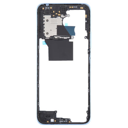 Xiaomi Redmi 12 5G Original Blue Middle Frame Bezel Plate Replacement - Quality Checked, Perfect Fit
