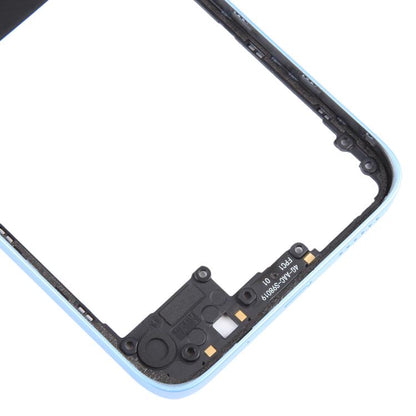 Xiaomi Redmi 12 5G Original Blue Middle Frame Bezel Plate Replacement - Quality Checked, Perfect Fit