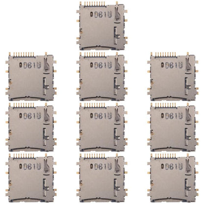 Original SD Card Reader for Samsung Galaxy Tab 3 7.0 (SM-T211) - 10pcs Replacement Parts
