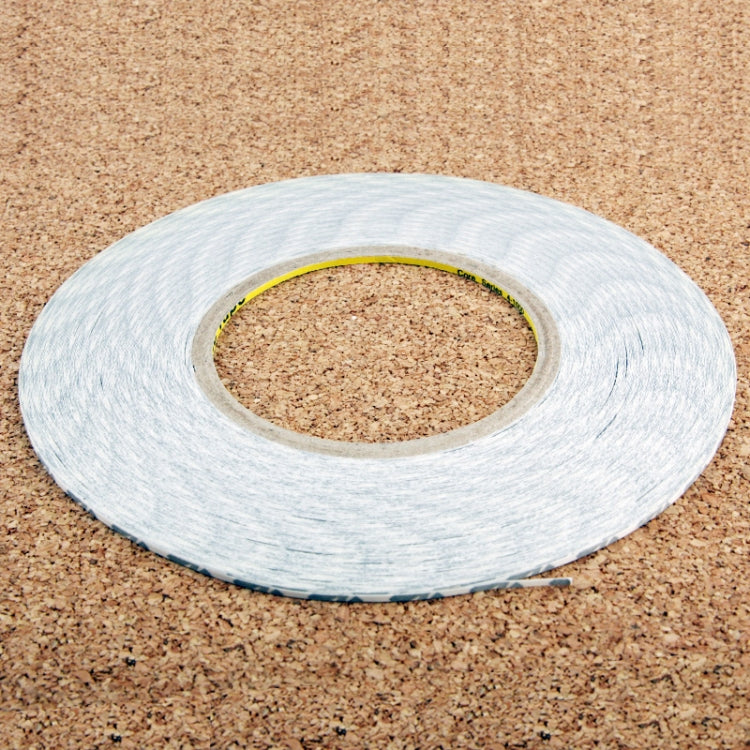 5mm Double-Sided Adhesive Tape for Touch Panel Repair | 50m Length for iPhone, Samsung, HTC Mobile Devices (White)