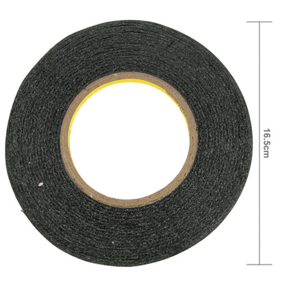 2mm Double-Sided Adhesive Tape for iPhone/Samsung/HTC Touch Panel Repair - 50m Length (Black)