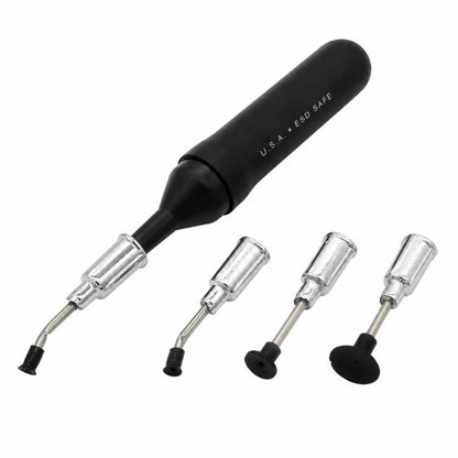High-Quality Anti-Static Vacuum Suction Pen / IC Component Picker for iPhone & Samsung Devices (Black)