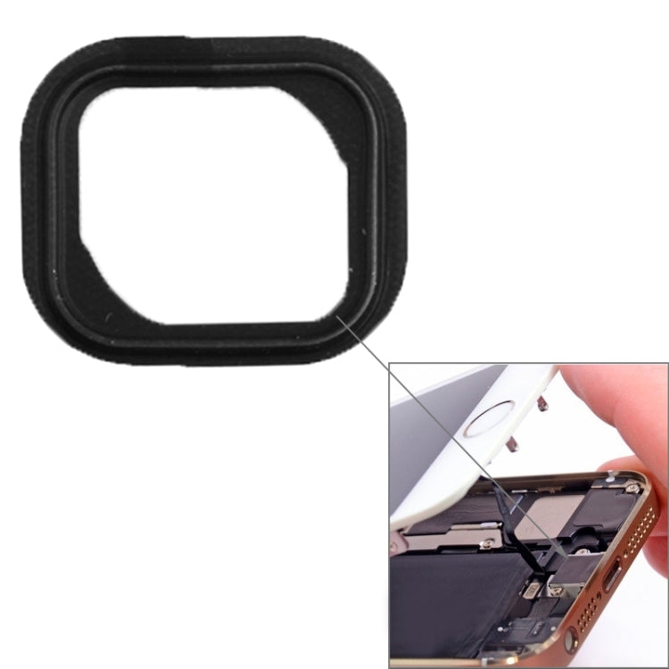 10-Pack Black Home Button Stickers for Apple iPhone 5S - Original Quality & Perfect Fit