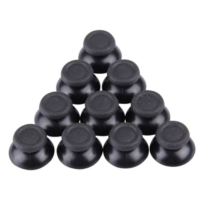 10 Pack of Black 3D Analog Joystick Caps for PS4 Controllers - High Quality Replacement Parts