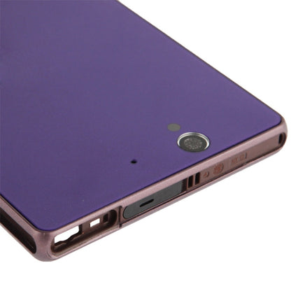 Purple Middle Board and Battery Back Cover for Sony Xperia Z (L36H) - Compatible Replacement Part