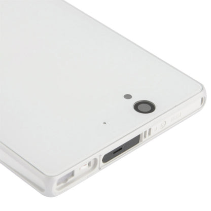 Middle Board & Battery Back Cover for Sony Xperia Z (L36H) - Compatible with Galaxy Tab P6200, White