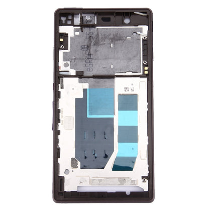 Original Purple Middle Board for Sony Xperia Z (L36H) - 13.9x7.1x0.8cm, 26g Replacement Part
