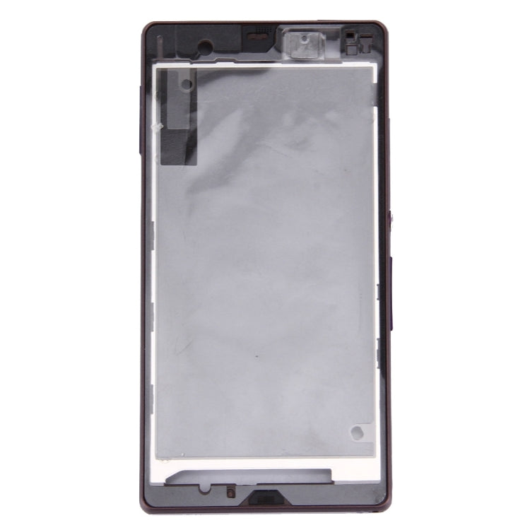 Original Purple Middle Board for Sony Xperia Z (L36H) - 13.9x7.1x0.8cm, 26g Replacement Part
