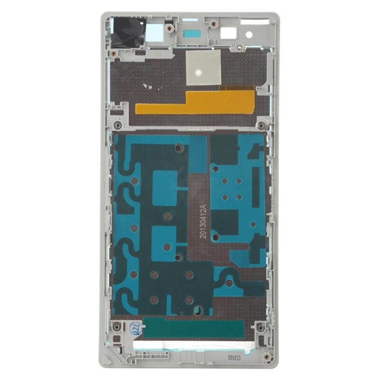 Genuine Middle Board for Sony Xperia C3 (D2533) - Durable White Frame Bezel, High Quality Replacement Part