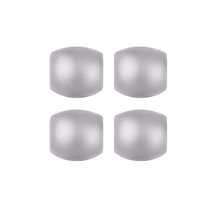 4-Piece Silver Front Bezel Edge Replacement for Sony Xperia Z3 (D6653) - High Quality Repair Part