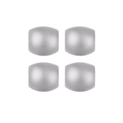 4-Piece Silver Front Bezel Edge Replacement for Sony Xperia Z3 (D6653) - High Quality Repair Part