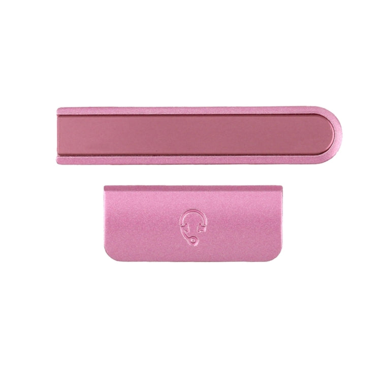 High-Quality Replacement Earphone & Volume Buttons for Sony Xperia ZR / M36h (C5502, Magenta)