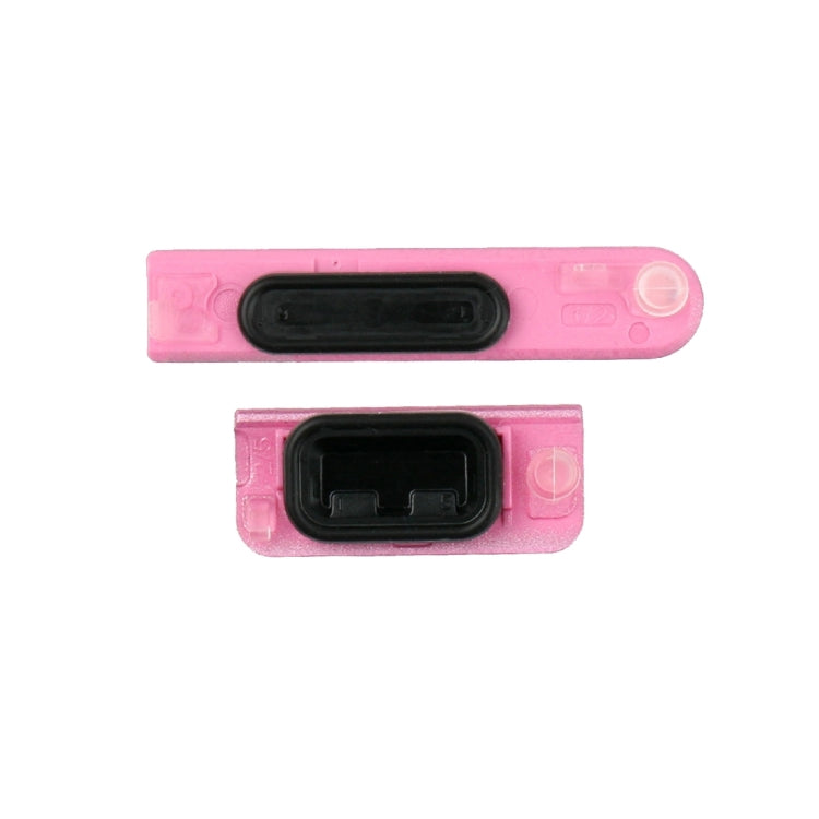 High-Quality Replacement Earphone & Volume Buttons for Sony Xperia ZR / M36h (C5502, Magenta)