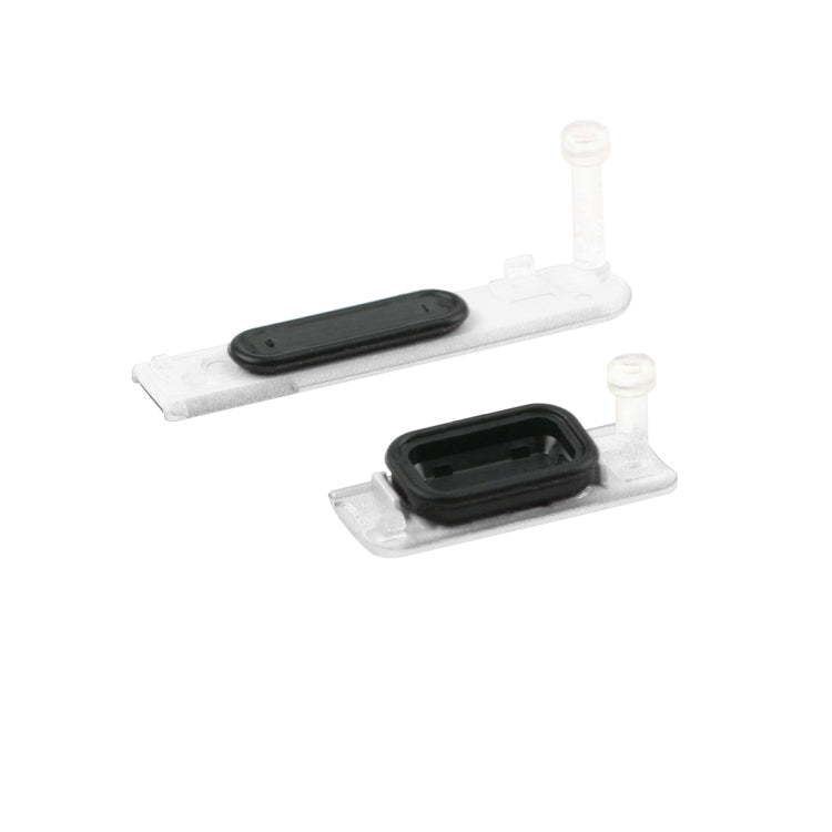 Replacement Earphone & Volume Control Button for Sony Xperia ZR / M36h (C5502) - High Quality Silver Part