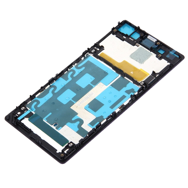 Purple Front Housing LCD Frame Bezel Plate Replacement for Sony Xperia Z1 / C6902 / L39h / C6903 / C6906 / C6943