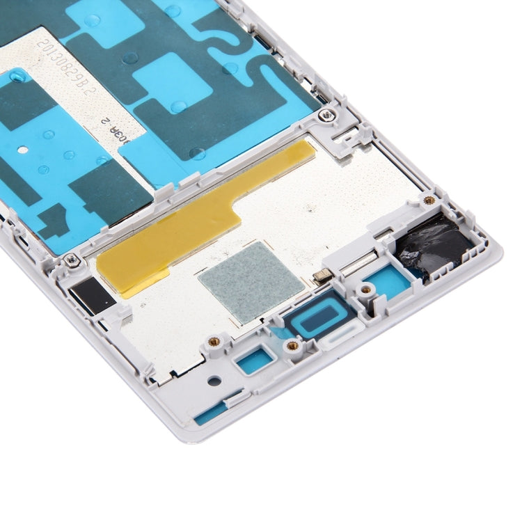 High-Quality Front Housing LCD Frame Bezel Plate for Sony Xperia Z1 / C6902 / L39h / C6903 / C6906 / C6943 (White)
