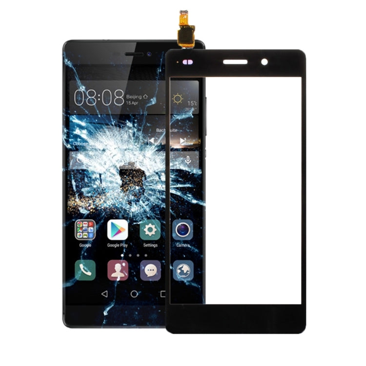 Huawei P8 Lite Black Touch Panel Digitizer Replacement Screen - Test Before Installation, ESD Safe