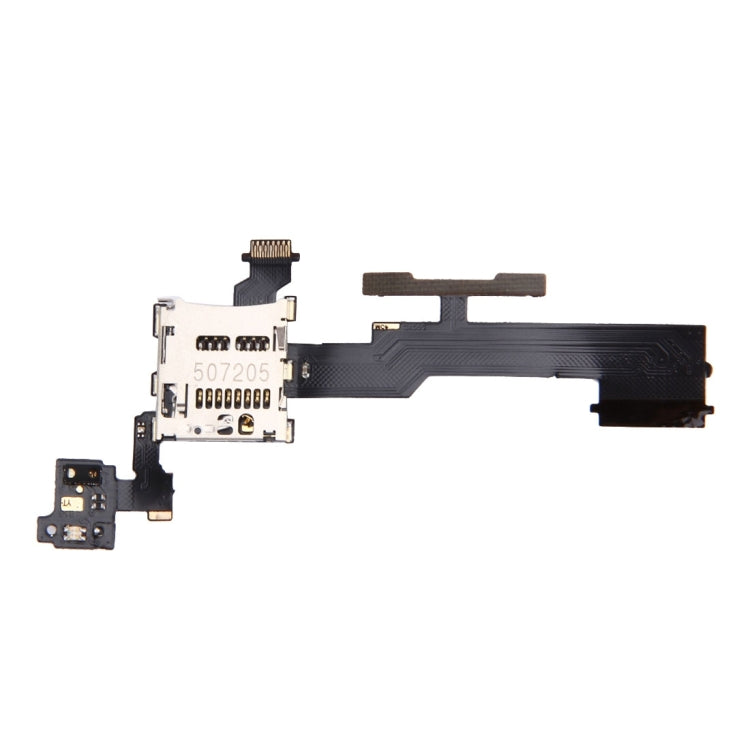 HTC One M8 Volume Control Button & SD Memory Card Slot Flex Cable - High Quality Replacement Part