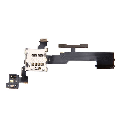 HTC One M8 Volume Control Button & SD Memory Card Slot Flex Cable - High Quality Replacement Part