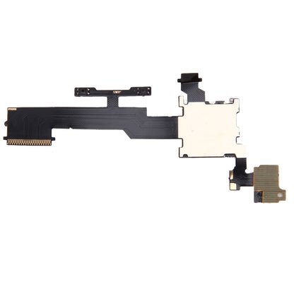 HTC One M8 Volume Control Button & SD Memory Card Slot Flex Cable - High Quality Replacement Part
