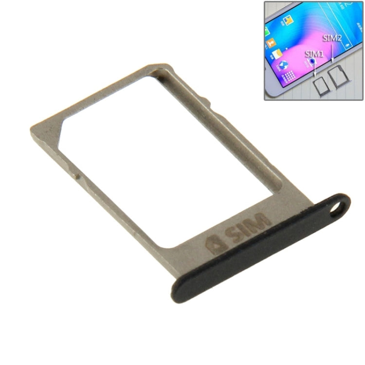 Samsung Galaxy A3 / A5 Small Single Card Tray - Black Aluminium Accessory (Compatible with A300F/A500F)