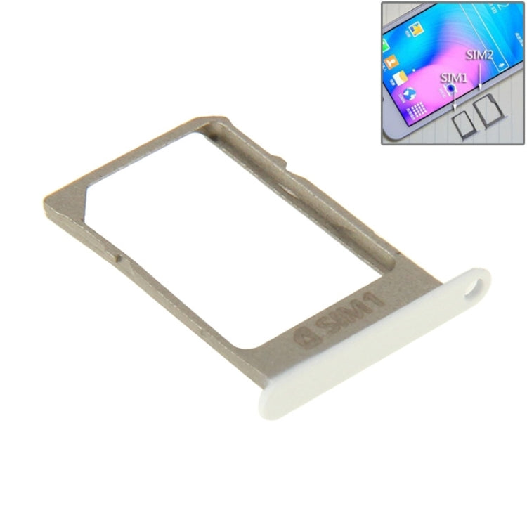 White Card Tray for Samsung Galaxy A3 (A300F) / A5 (A500F) - High-Quality Aluminium, Easy to Use