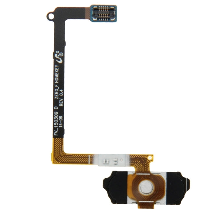 Samsung Galaxy S6 / G920F Home Button Flex Cable with Fingerprint Sensor - Replacement Part (White)