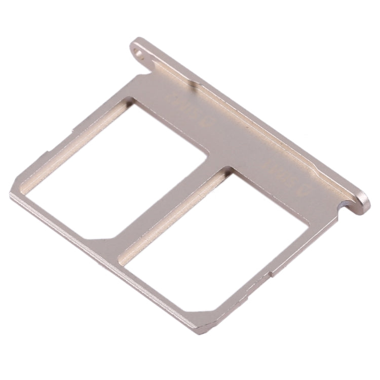 Gold SIM Card Tray for Samsung Galaxy S6 - Aluminium, Compatible with Dual SIM Models